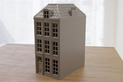 Wargaming Terrain WWII Dutch Arnhem Row House 2 Various Scales Historical Wargaming (US tariffs are pre-paid by us)