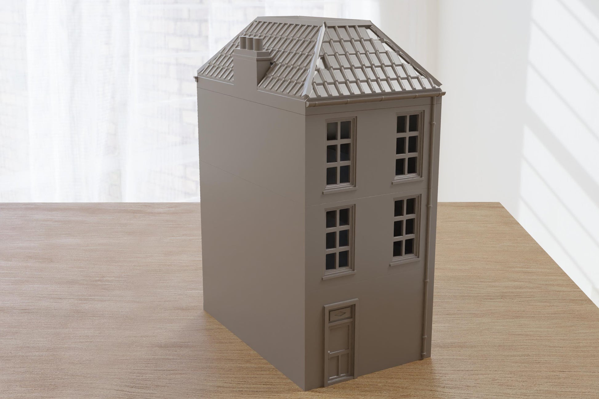 Wargaming Terrain WWII Dutch Arnhem Row House 2 Various Scales Historical Wargaming (US tariffs are pre-paid by us)