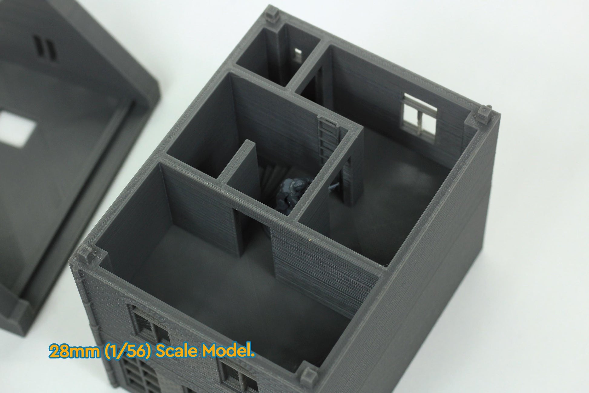 Wargaming Terrain WWII Dutch Spout Gable House Tuitgevel Various Scales Historical Wargaming (US tariffs are pre-paid by us)