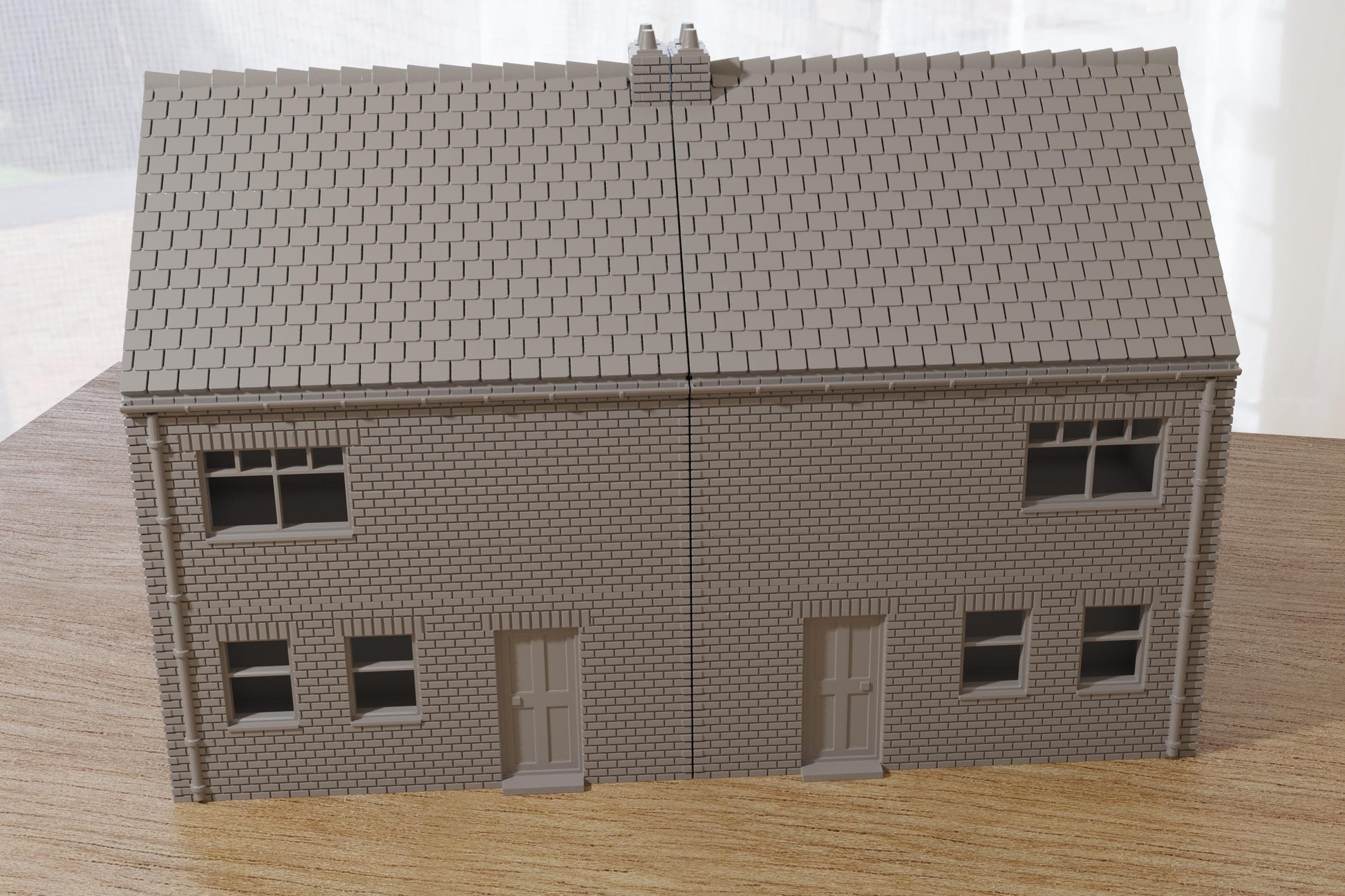 Wargaming Terrain WWII Dutch Terraced House Rijtjeshuis Various Scales Historical Wargaming (US tariffs are pre-paid by us)