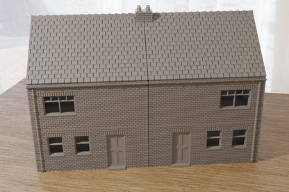 Wargaming Terrain WWII Dutch Terraced House Rijtjeshuis Various Scales Historical Wargaming (US tariffs are pre-paid by us)