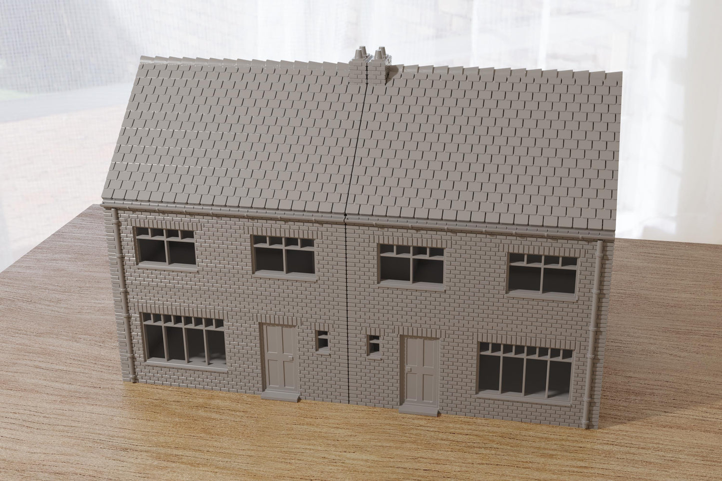 Wargaming Terrain WWII Dutch Terraced House Rijtjeshuis Various Scales Historical Wargaming (US tariffs are pre-paid by us)