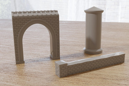 Wargaming Terrain WWII Dutch Town Scatter Terrain Set Various Scales Historical Wargaming (US tariffs are pre-paid by us)