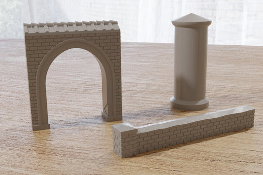 Wargaming Terrain WWII Dutch Town Scatter Terrain Set Various Scales Historical Wargaming (US tariffs are pre-paid by us)