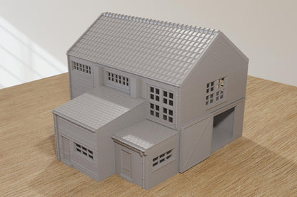Wargaming Terrain WWII Large Factory Various Scales Historical Wargaming (US tariffs are pre-paid by us)