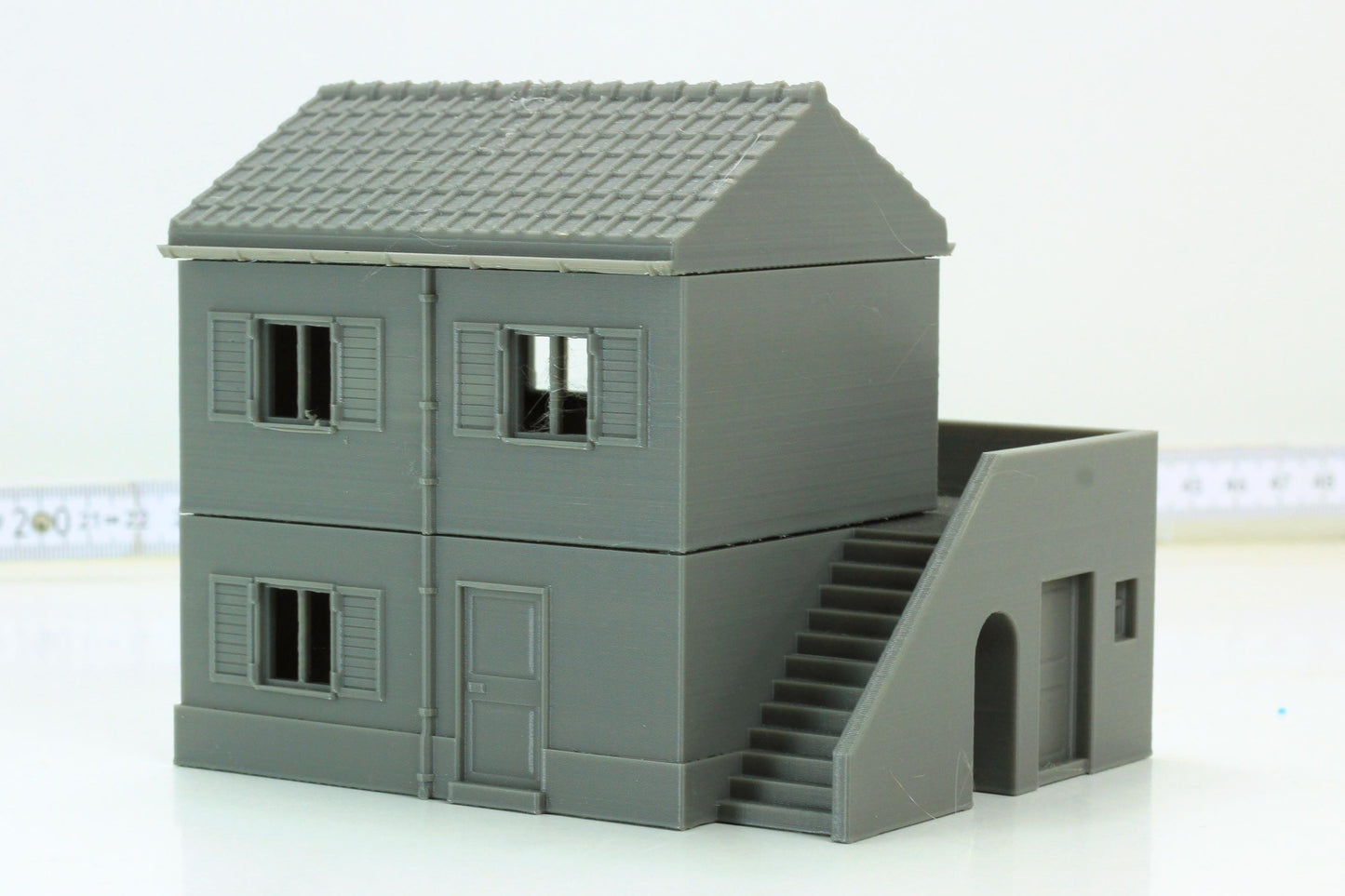 Wargaming Terrain WWII Italian House 2 Various Scales Historical Wargaming (US tariffs are pre-paid by us)