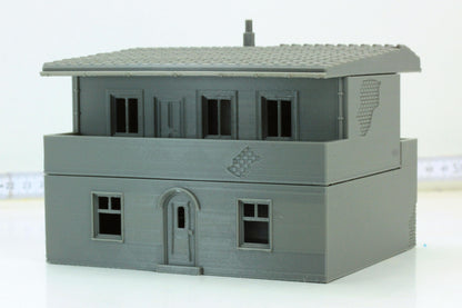Wargaming Terrain WWII Italian House 3 Various Scales Historical Wargaming (US tariffs are pre-paid by us)