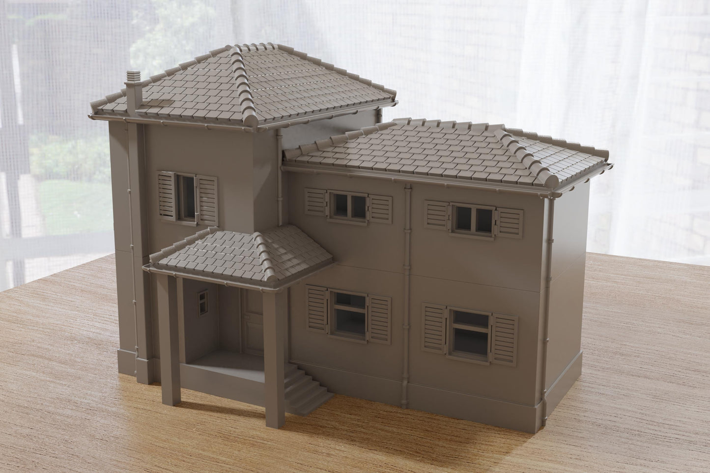 Wargaming Terrain WWII Italian Villa Various Scales Historical Wargaming (US tariffs are pre-paid by us)