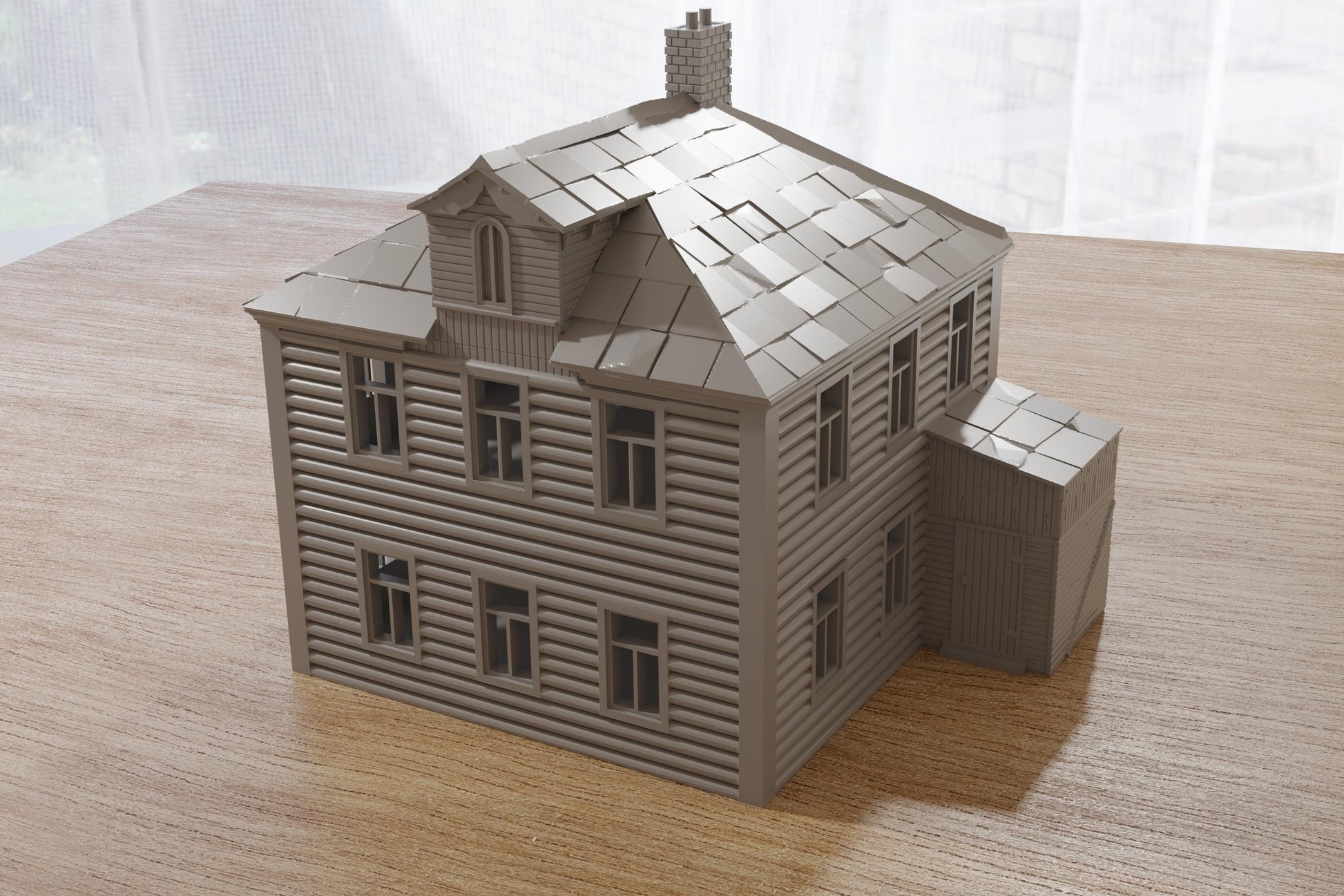 Wargaming Terrain WWII Large Soviet Dacha House Various Scales Historical Wargaming (US tariffs are pre-paid by us)