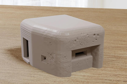 Wargaming Terrain WWII Maginot Line British Type 22/24 Bunker Various Scales Historical Wargaming (US tariffs are pre-paid by us)