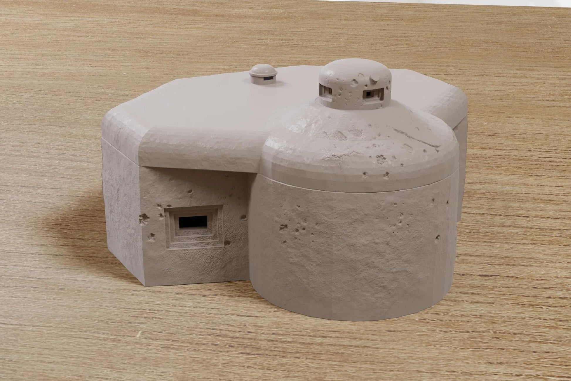 Wargaming Terrain WWII Maginot Line Fort Col des Banquettes Bunker Various Scales Historical Wargaming (US tariffs are pre-paid by us)