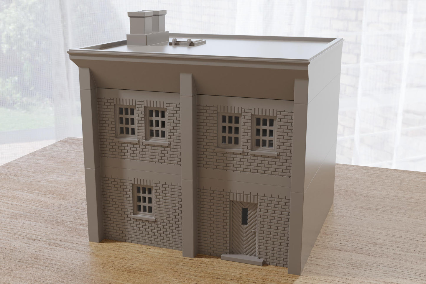 Wargaming Terrain WWII Modular Factory Various Scales Historical Wargaming (US tariffs are pre-paid by us)