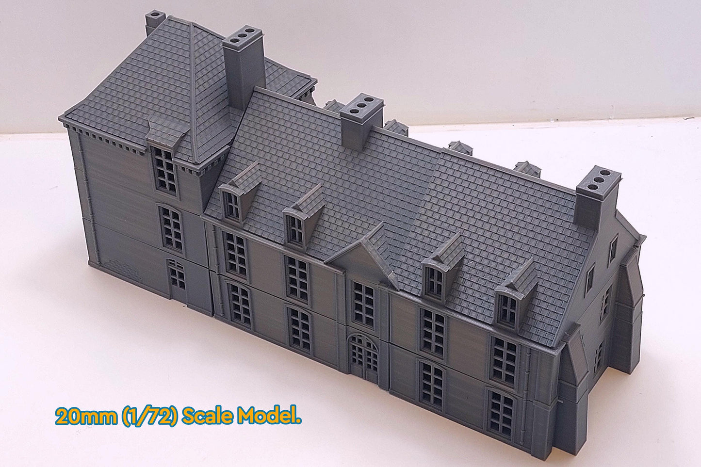 Wargaming Terrain WWII Normandy Chateau st Come Breville Various Scales Historical Wargaming (US tariffs are pre-paid by us)