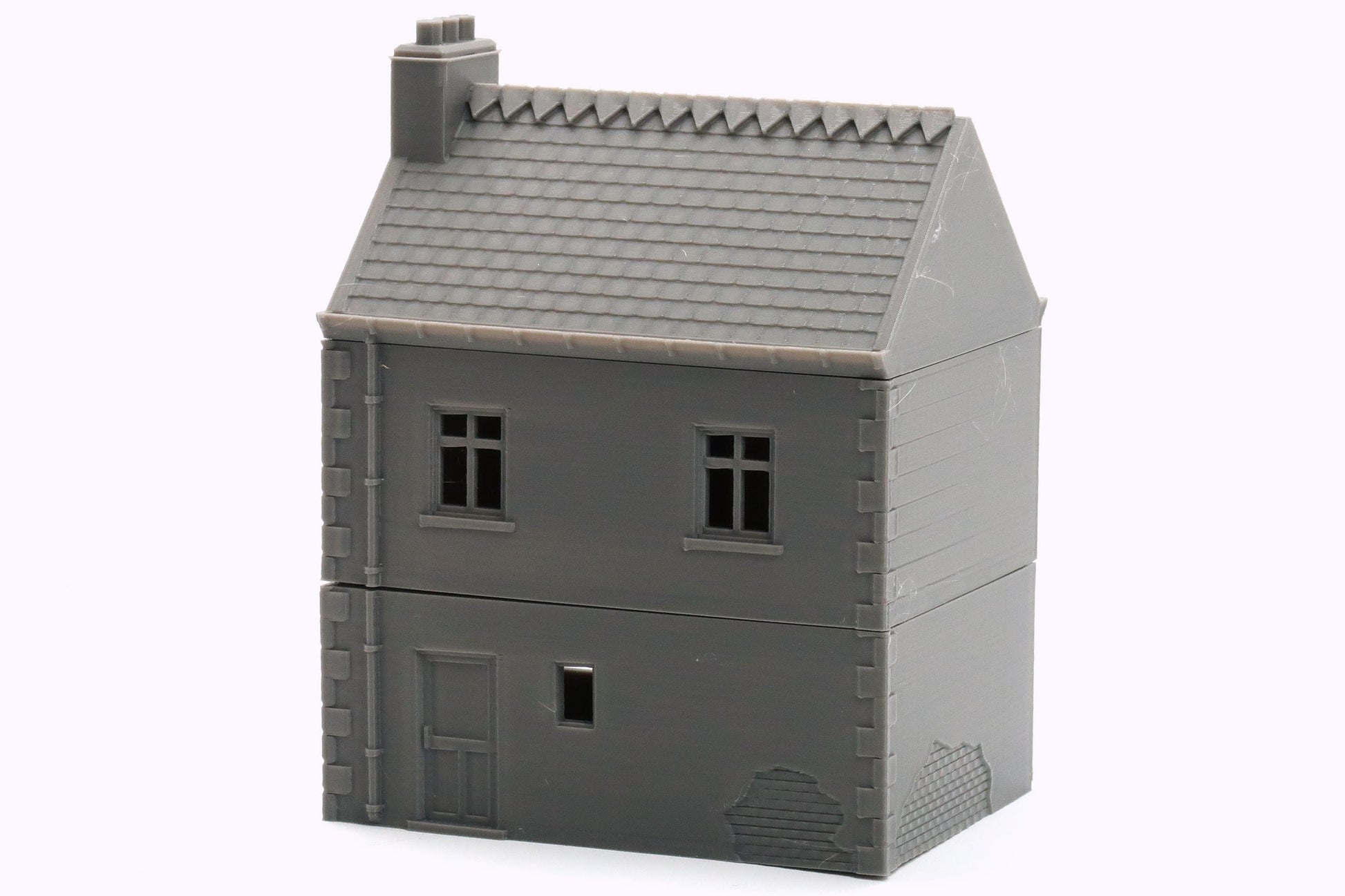 Wargaming Terrain WWII Normandy Row House 1 Various Scales Historical Wargaming (US tariffs are pre-paid by us)