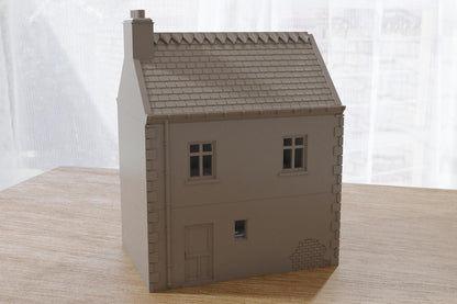 Wargaming Terrain WWII Normandy Row House 1 Various Scales Historical Wargaming (US tariffs are pre-paid by us)