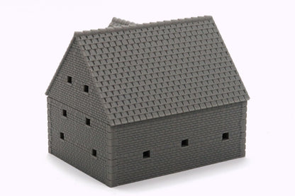 Wargaming Terrain WWII Normandy Barn Various Scales Historical Wargaming (US tariffs are pre-paid by us)