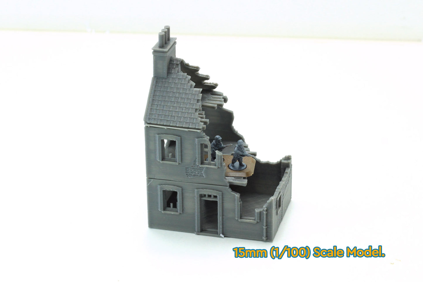 Wargaming Terrain WWII Normandy French Village House 5 Various Scales Historical Wargaming (US tariffs are pre-paid by us)
