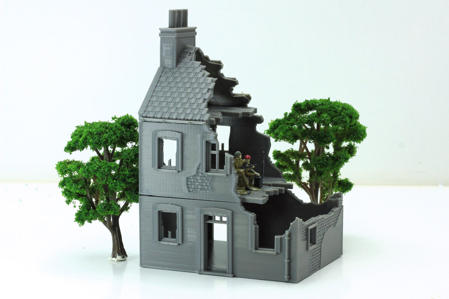 Wargaming Terrain WWII Normandy French Village House 5 Various Scales Historical Wargaming (US tariffs are pre-paid by us)