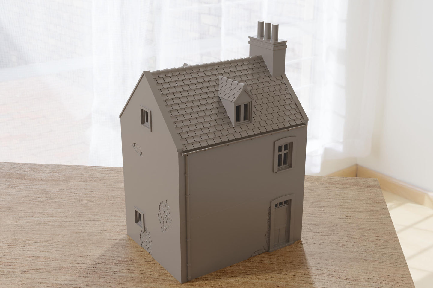 Wargaming Terrain WWII Normandy French Village House 5 Various Scales Historical Wargaming (US tariffs are pre-paid by us)