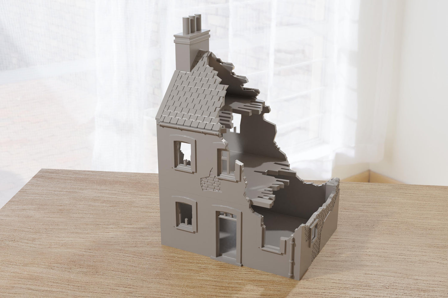 Wargaming Terrain WWII Normandy French Village House 5 Various Scales Historical Wargaming (US tariffs are pre-paid by us)