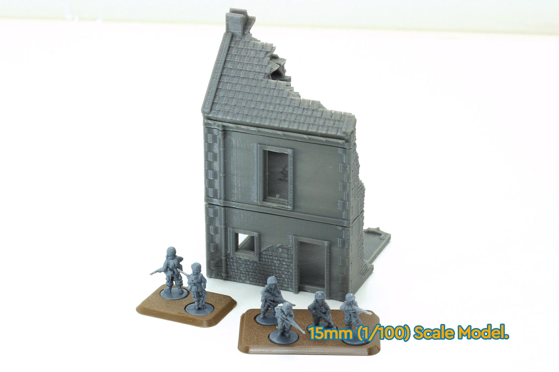 Wargaming Terrain WWII Normandy French Village House 6 Various Scales Historical Wargaming (US tariffs are pre-paid by us)
