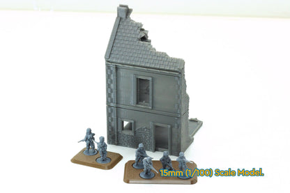 Wargaming Terrain WWII Normandy French Village House 6 Various Scales Historical Wargaming (US tariffs are pre-paid by us)