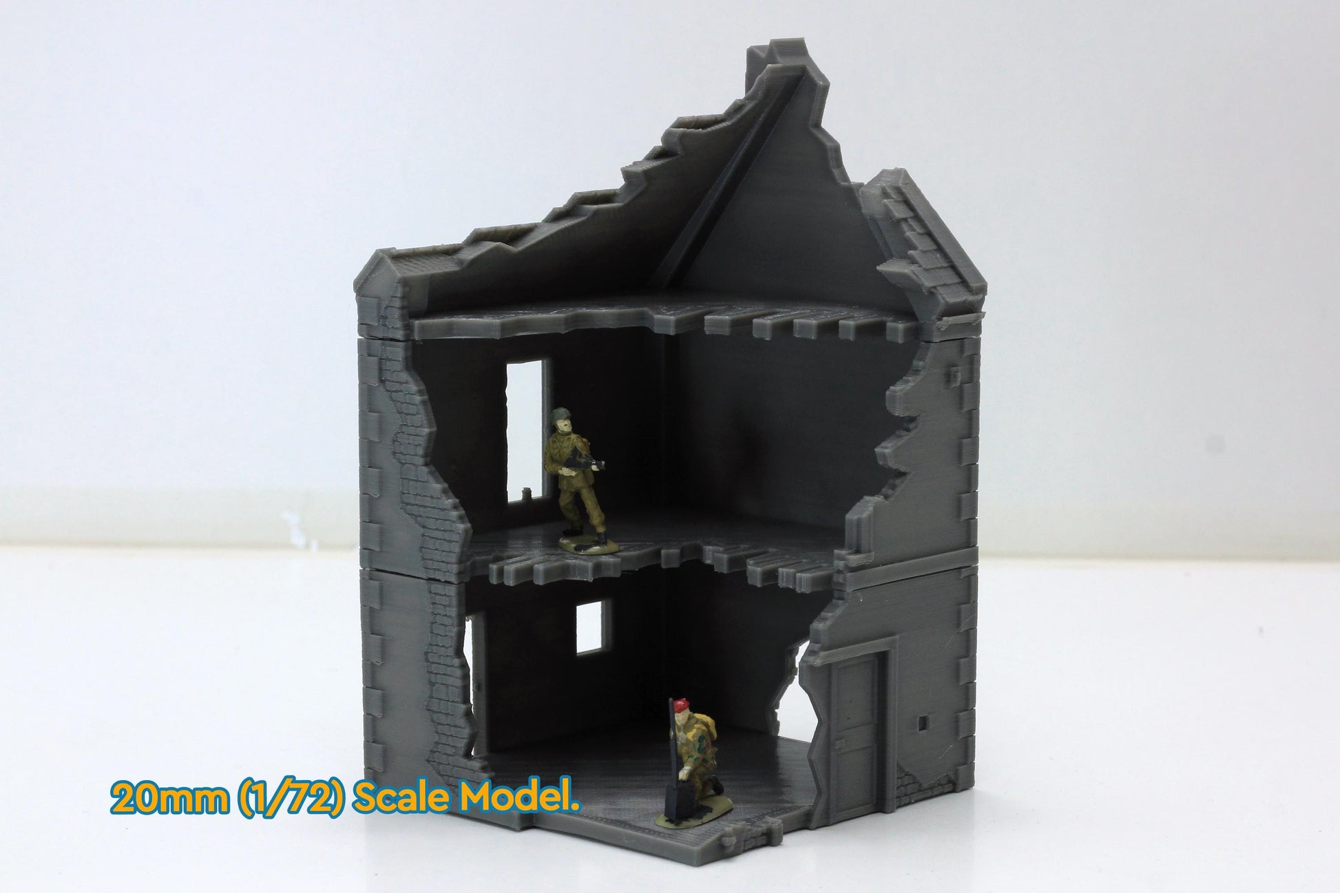 Wargaming Terrain WWII Normandy French Village House 6 Various Scales Historical Wargaming (US tariffs are pre-paid by us)
