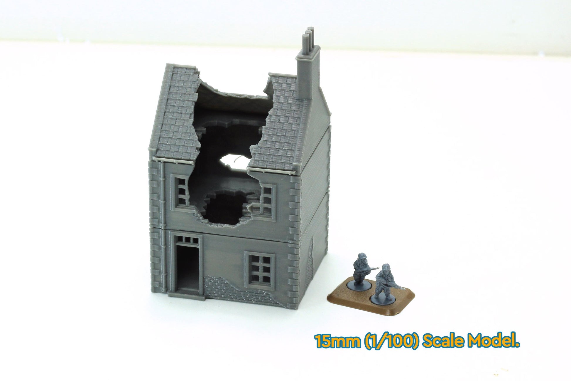 Wargaming Terrain WWII Normandy French Village House 7 Various Scales Historical Wargaming (US tariffs are pre-paid by us)