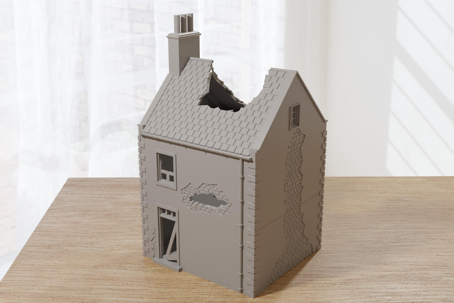 Wargaming Terrain WWII Normandy French Village House 7 Various Scales Historical Wargaming (US tariffs are pre-paid by us)