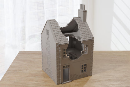 Wargaming Terrain WWII Normandy French Village House 7 Various Scales Historical Wargaming (US tariffs are pre-paid by us)