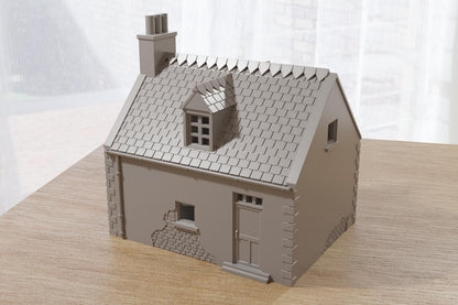 Wargaming Terrain WWII Normandy French Village Houses (set of both) 2 Various Scales Historical Wargaming (US tariffs are pre-paid by us)