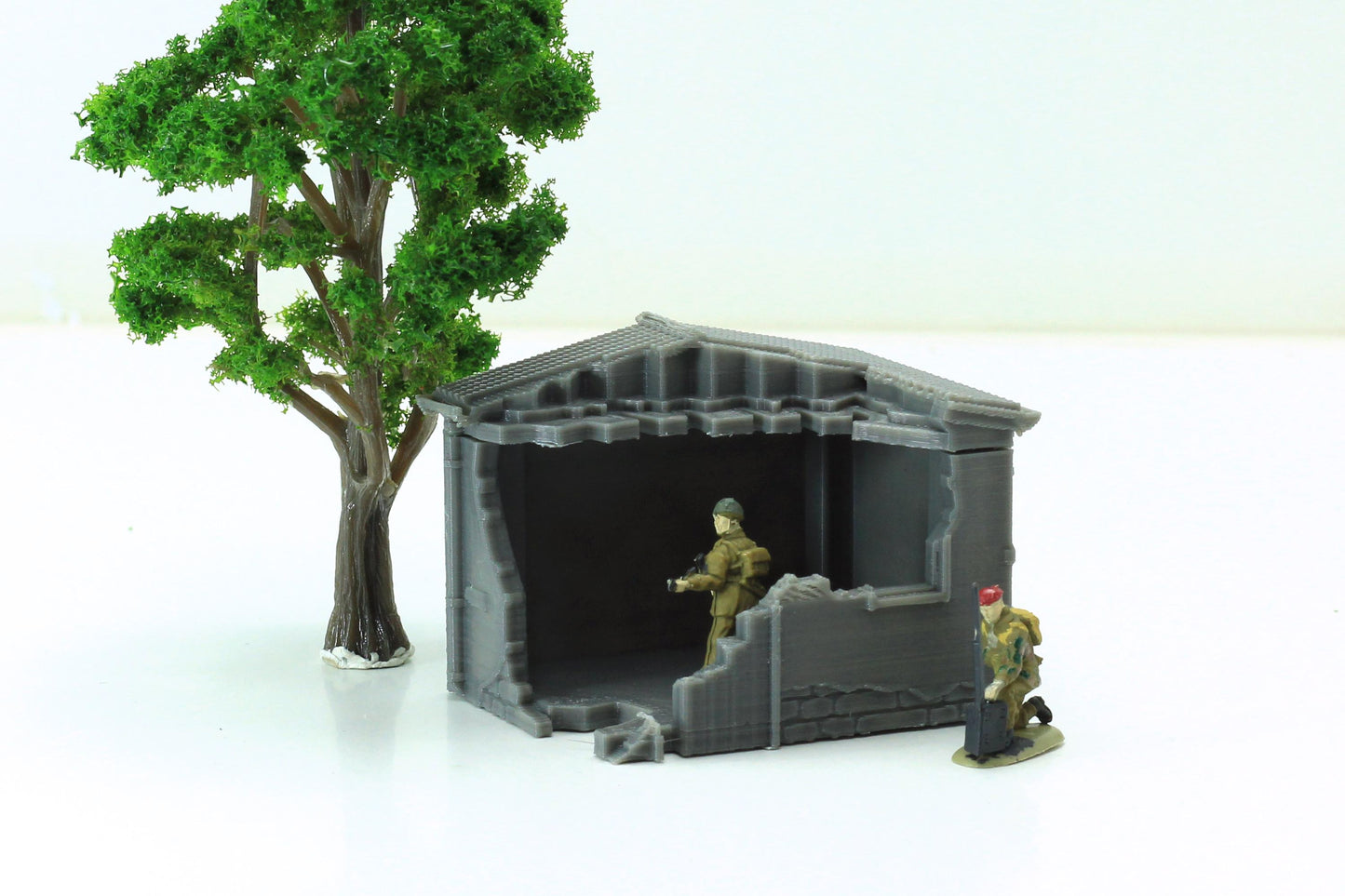 Wargaming Terrain WWII French Sheds (set of 2) Various Scales Historical Wargaming (US tariffs are pre-paid by us)