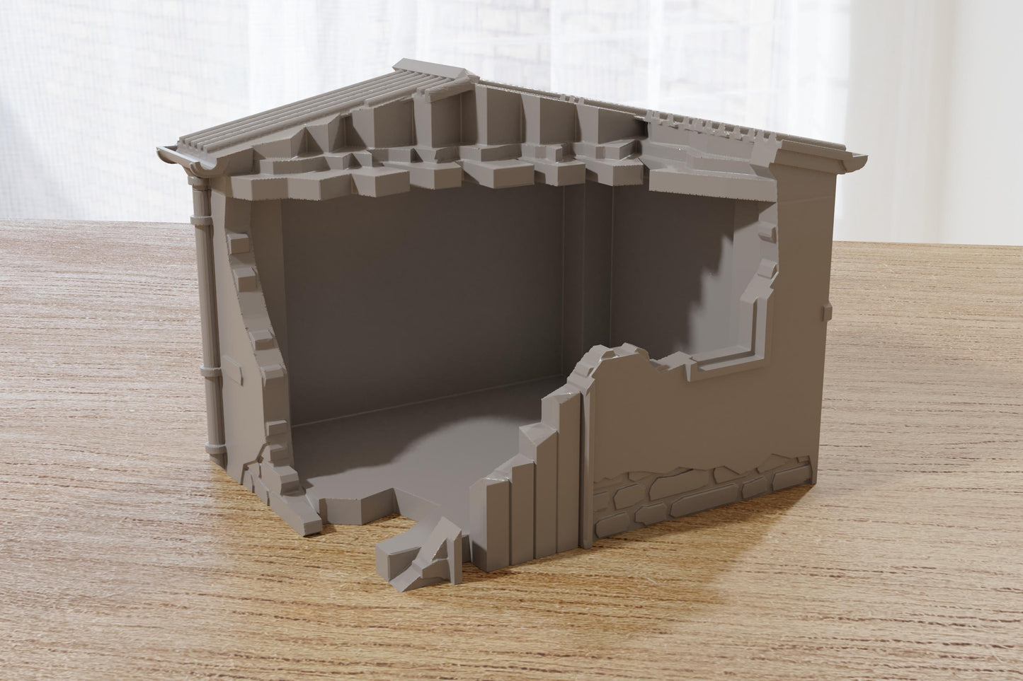 Wargaming Terrain WWII French Sheds (set of 2) Various Scales Historical Wargaming (US tariffs are pre-paid by us)