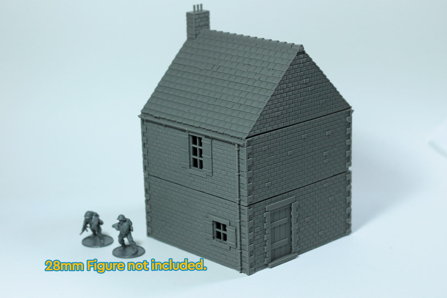 Wargaming Terrain WWII Normandy Village House 2 Various Scales Historical Wargaming (US tariffs are pre-paid by us)