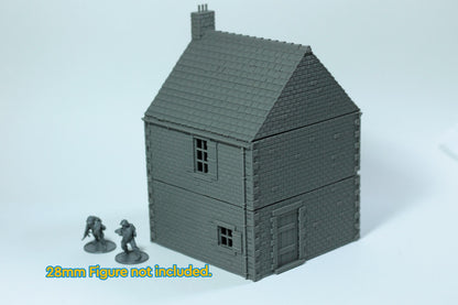 Wargaming Terrain WWII Normandy Village House 2 Various Scales Historical Wargaming (US tariffs are pre-paid by us)