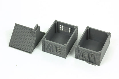 Wargaming Terrain WWII Normandy Village House 3 Various Scales Historical Wargaming (US tariffs are pre-paid by us)