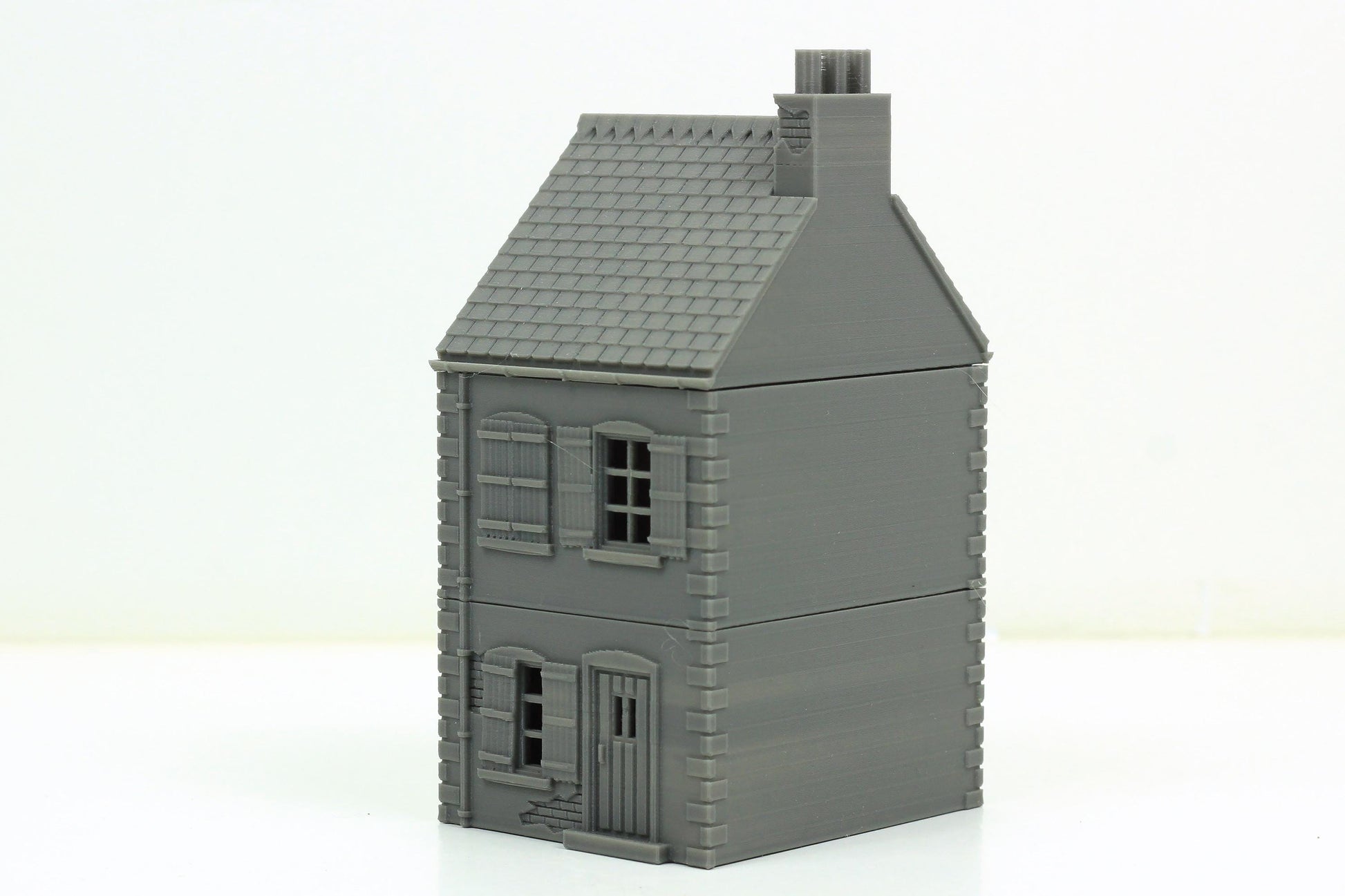 Wargaming Terrain WWII Normandy Village House 3 Various Scales Historical Wargaming (US tariffs are pre-paid by us)