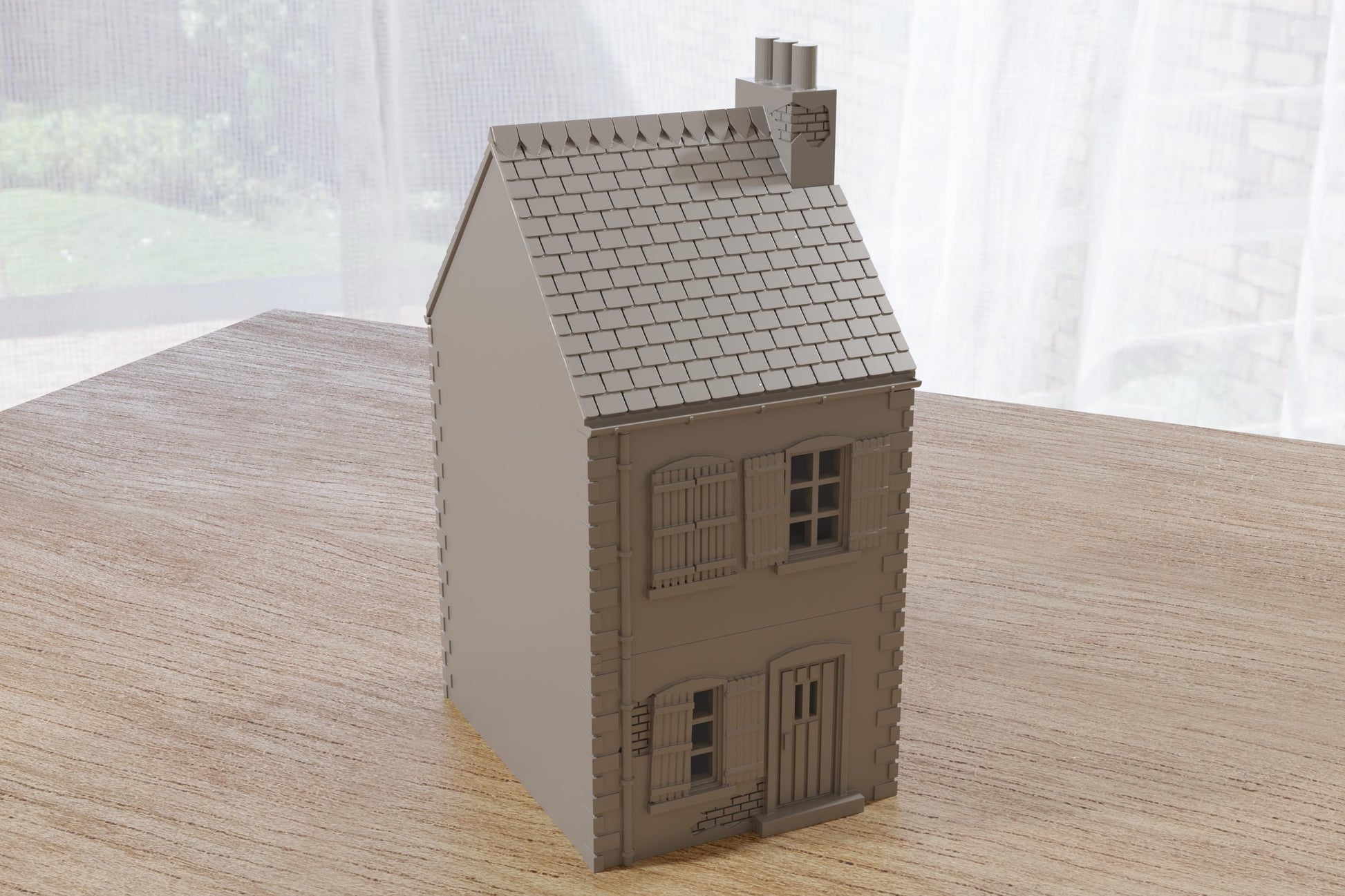 Wargaming Terrain WWII Normandy Village House 3 Various Scales Historical Wargaming (US tariffs are pre-paid by us)