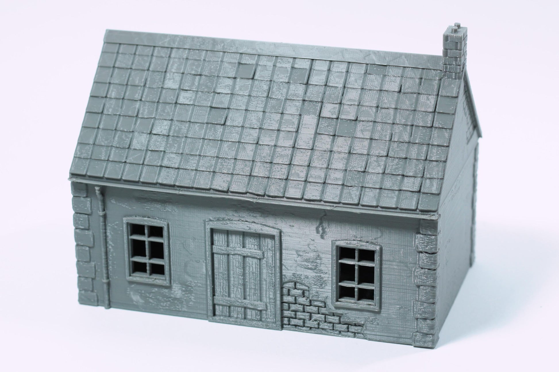 Wargaming Terrain WWII Normandy Village House Single Storey 1 Warehouse Various Scales Historical Wargaming (US tariffs are pre-paid by us)