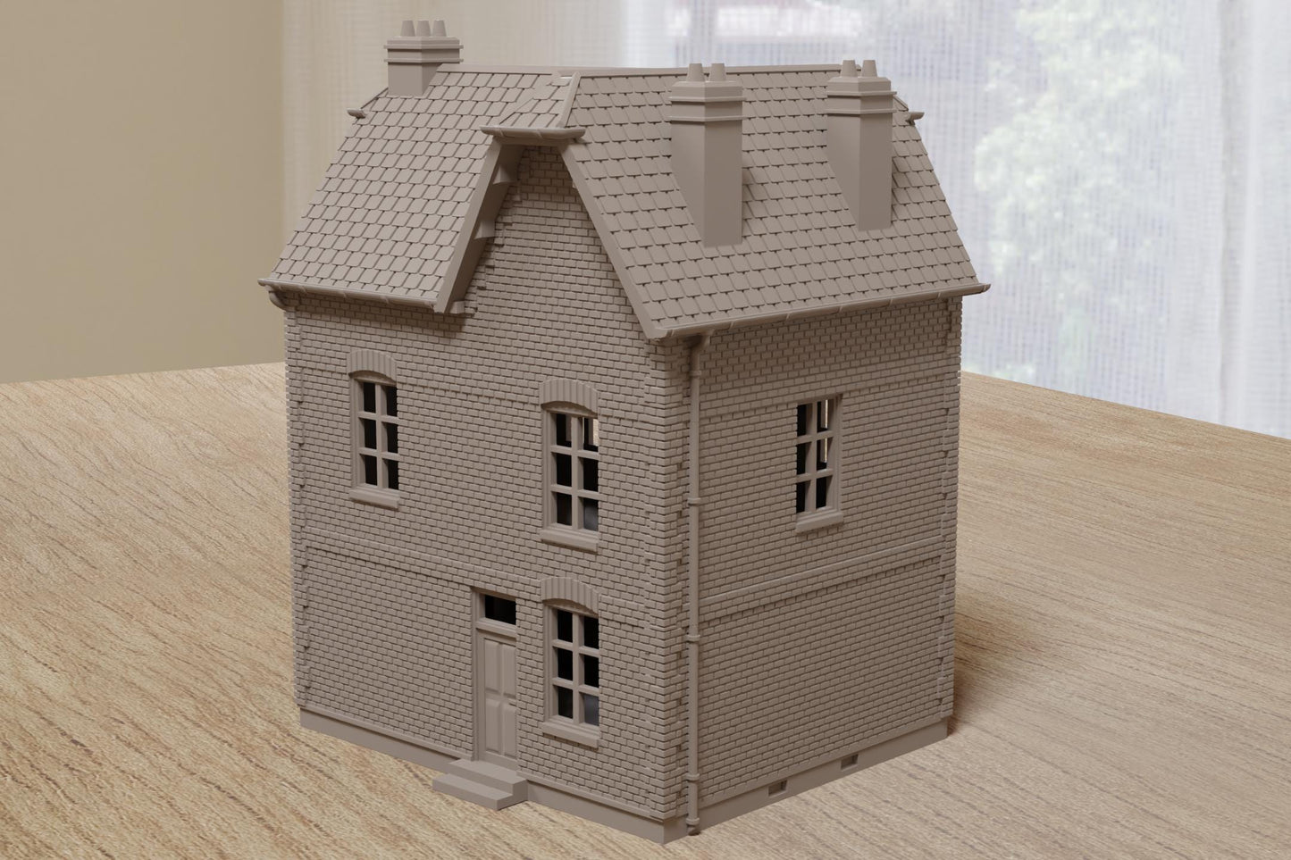 Wargaming Terrain WWII Northern France Townhouse 2 Various Scales Historical Wargaming (US tariffs are pre-paid by us)