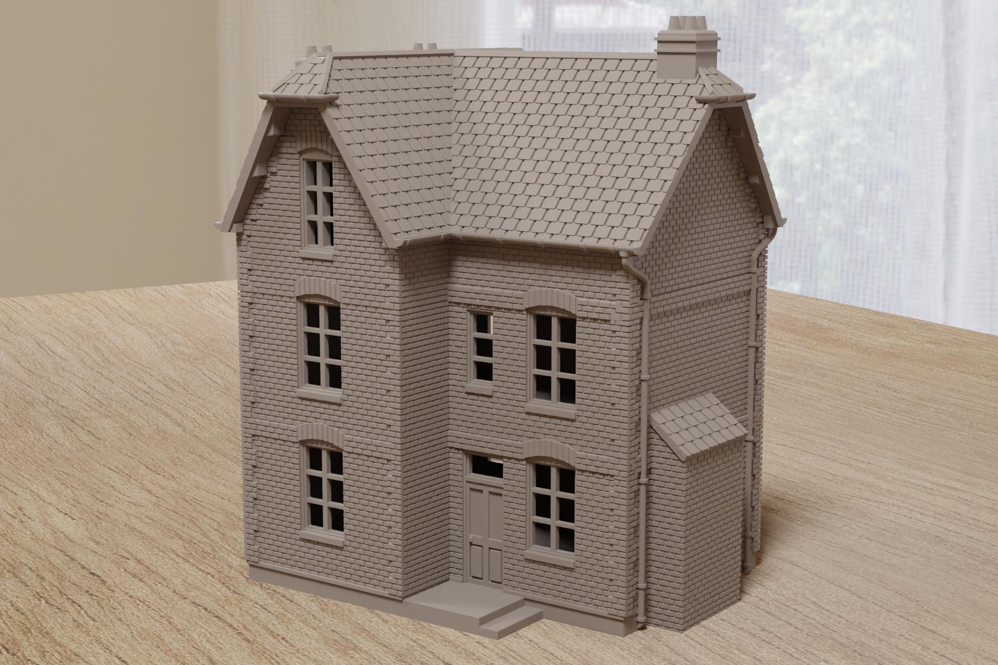 Wargaming Terrain WWII Northern France Townhouse 2 Various Scales Historical Wargaming (US tariffs are pre-paid by us)