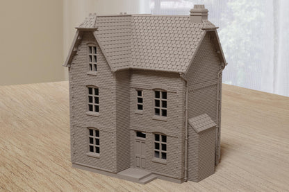 Wargaming Terrain WWII Northern France Townhouse 2 Various Scales Historical Wargaming (US tariffs are pre-paid by us)
