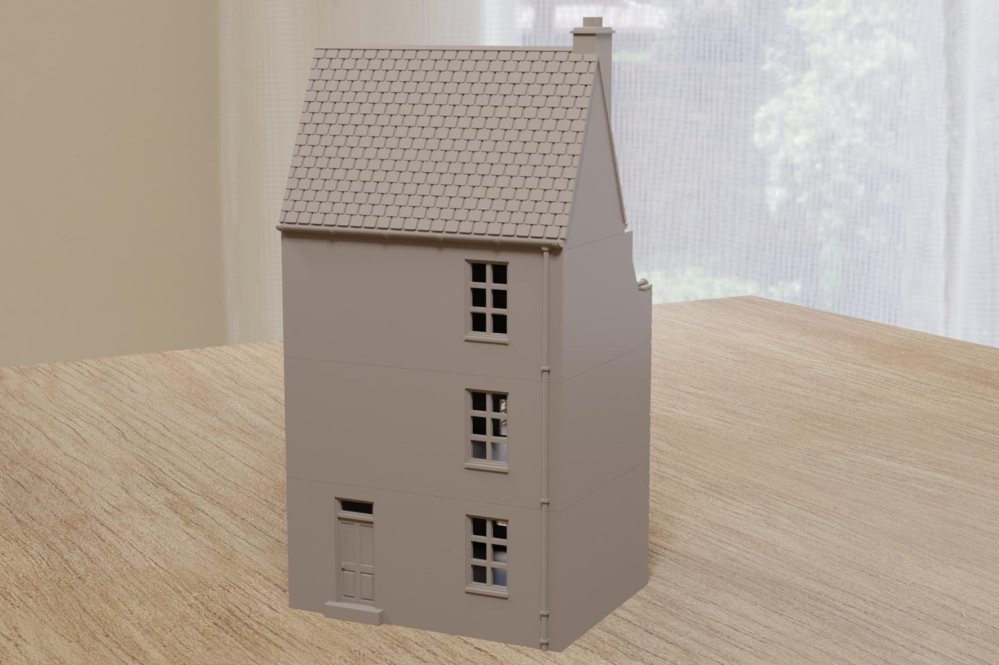 Wargaming Terrain WWII Northern France Townhouse 3 Various Scales Historical Wargaming (US tariffs are pre-paid by us)