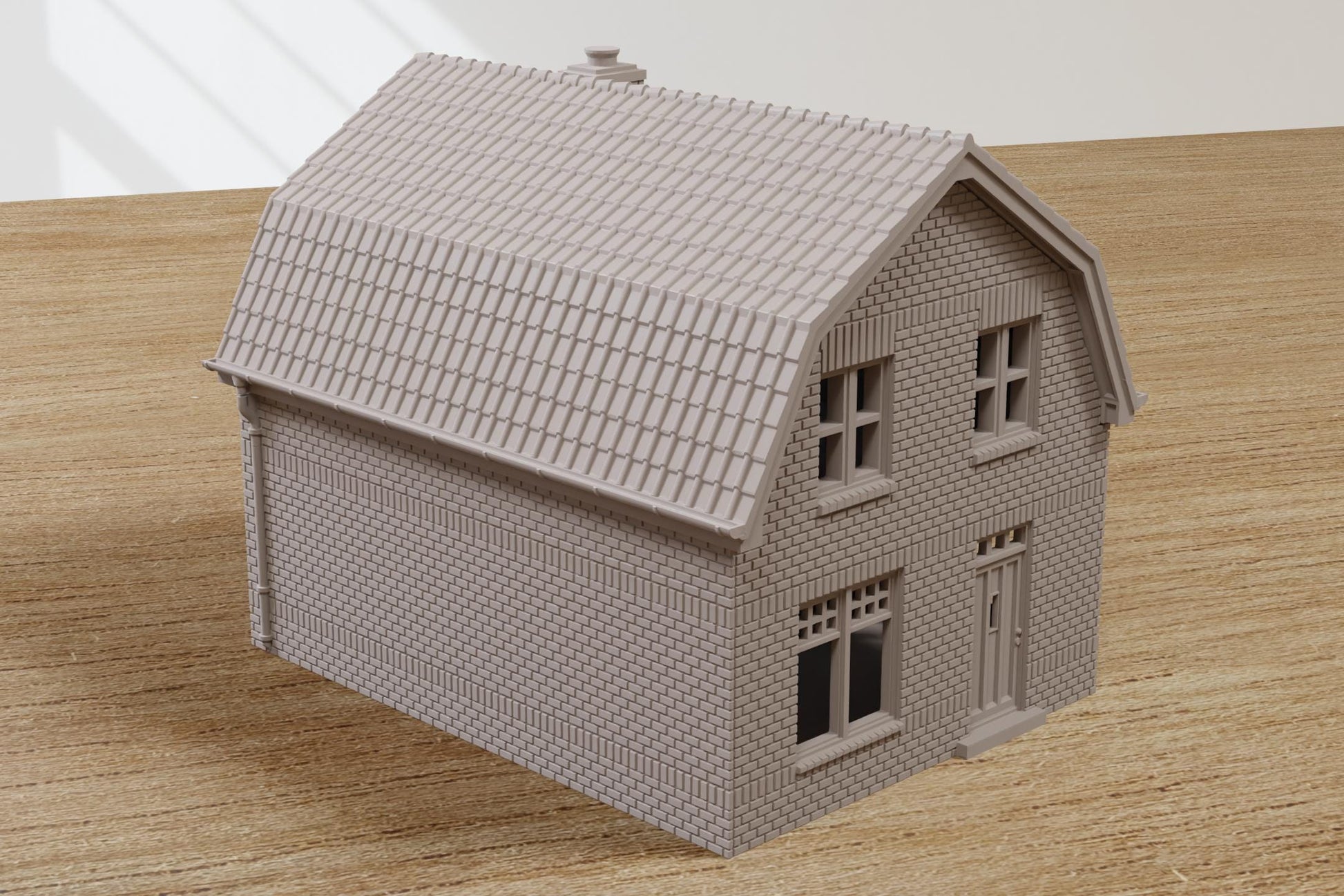 Wargaming Terrain WWII Oosterbeek Brick House 1 Various Scales Historical Wargaming (US tariffs are pre-paid by us)