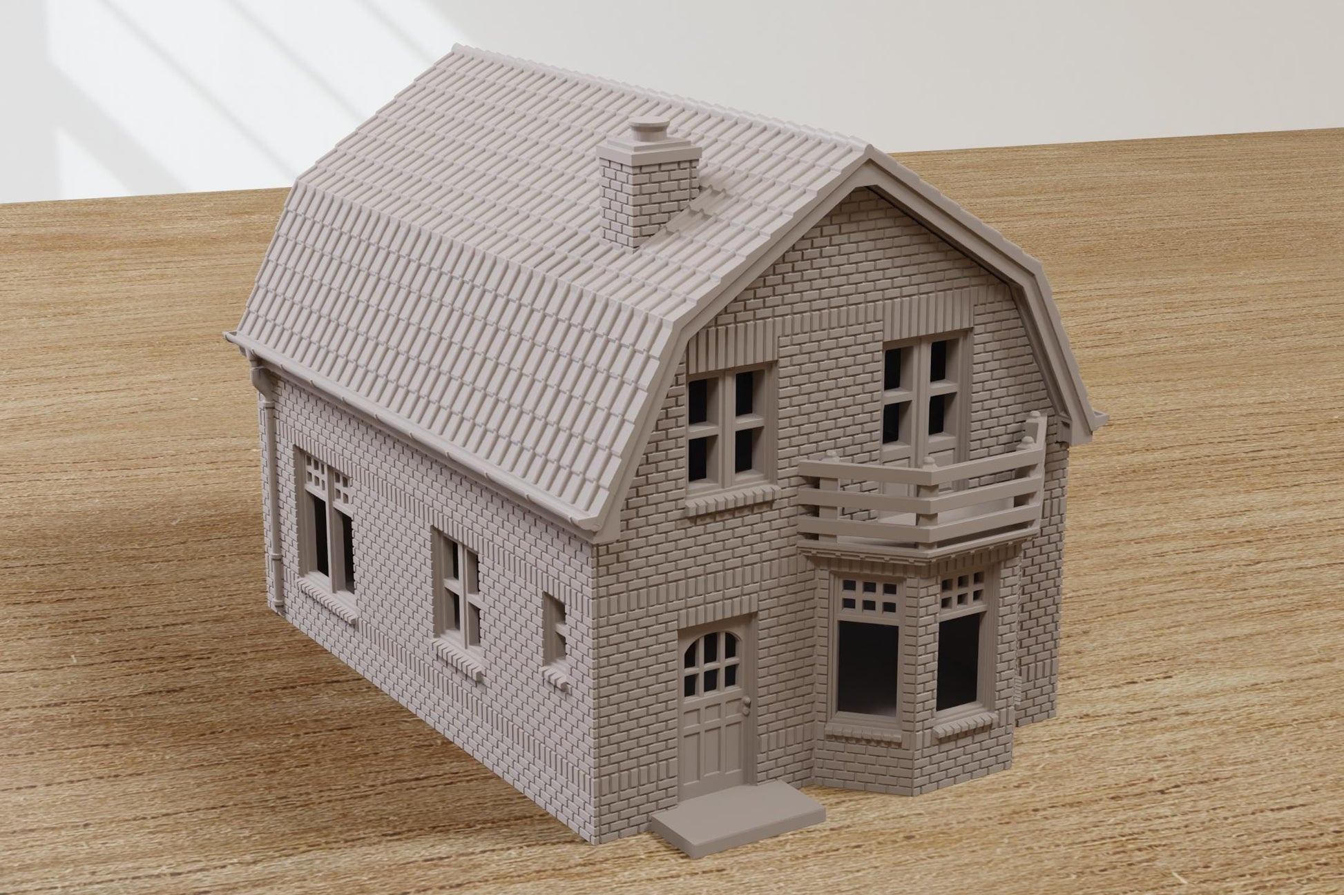 Wargaming Terrain WWII Oosterbeek Brick House 1 Various Scales Historical Wargaming (US tariffs are pre-paid by us)