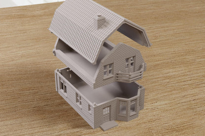 Wargaming Terrain WWII Oosterbeek Brick House 1 Various Scales Historical Wargaming (US tariffs are pre-paid by us)