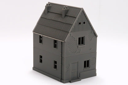 Wargaming Terrain WWII Polish Village House 1 Various Scales Historical Wargaming (US tariffs are pre-paid by us)