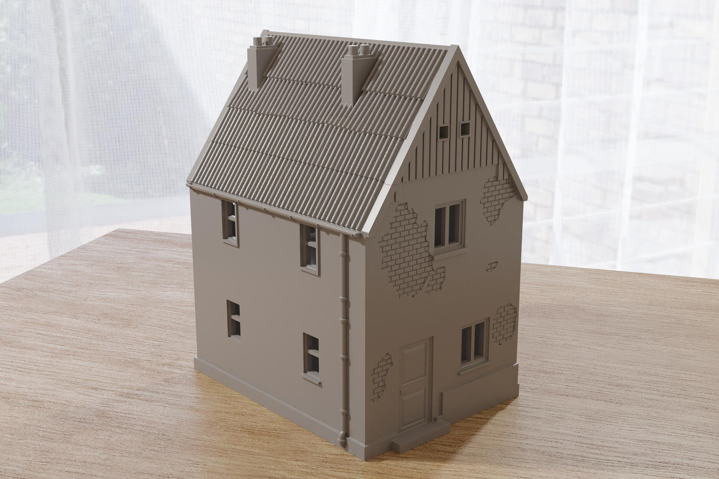 Wargaming Terrain WWII Polish Village House 1 Various Scales Historical Wargaming (US tariffs are pre-paid by us)