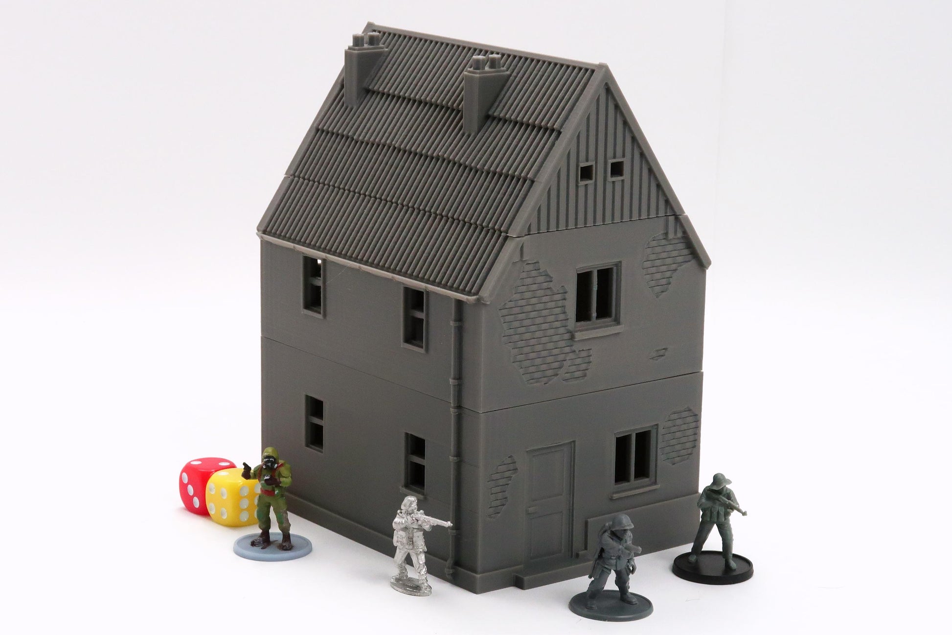 Wargaming Terrain WWII Polish Village House 1 Various Scales Historical Wargaming (US tariffs are pre-paid by us)