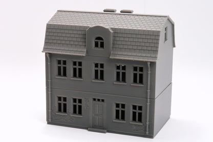 Wargaming Terrain WWII Polish Village House 2 Various Scales Historical Wargaming (US tariffs are pre-paid by us)